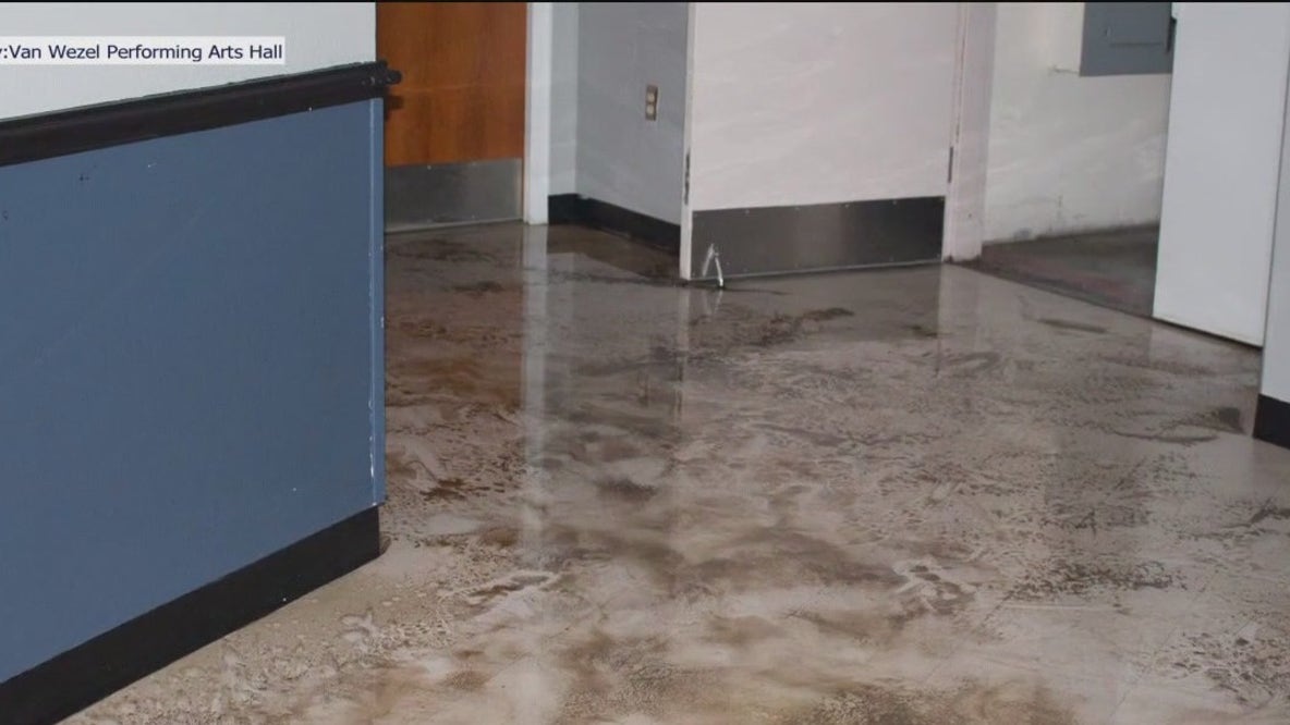 Hurricane Milton caused major flood damage at Sarasota's Van Wezel Theater